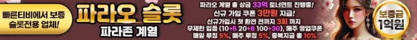 카지노사이트 파라오슬롯